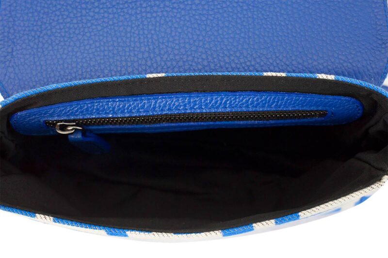 Midneto Rhea Beige Blue Bag