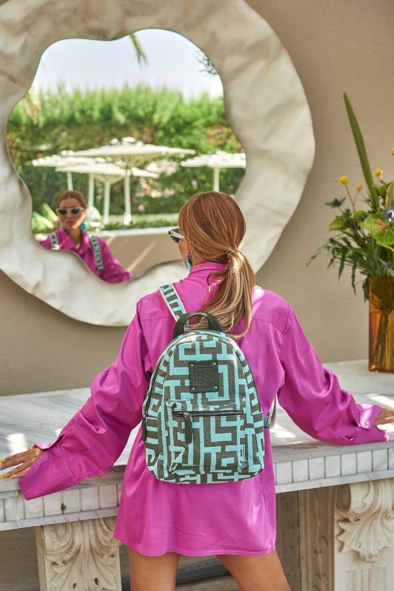 Midneto Theros Mint Khaki Bag