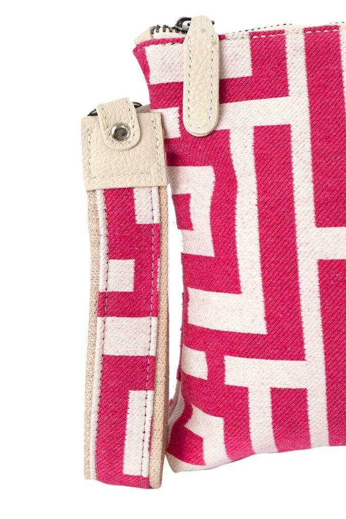 Midneto Hyacinth Beige Pink Bag