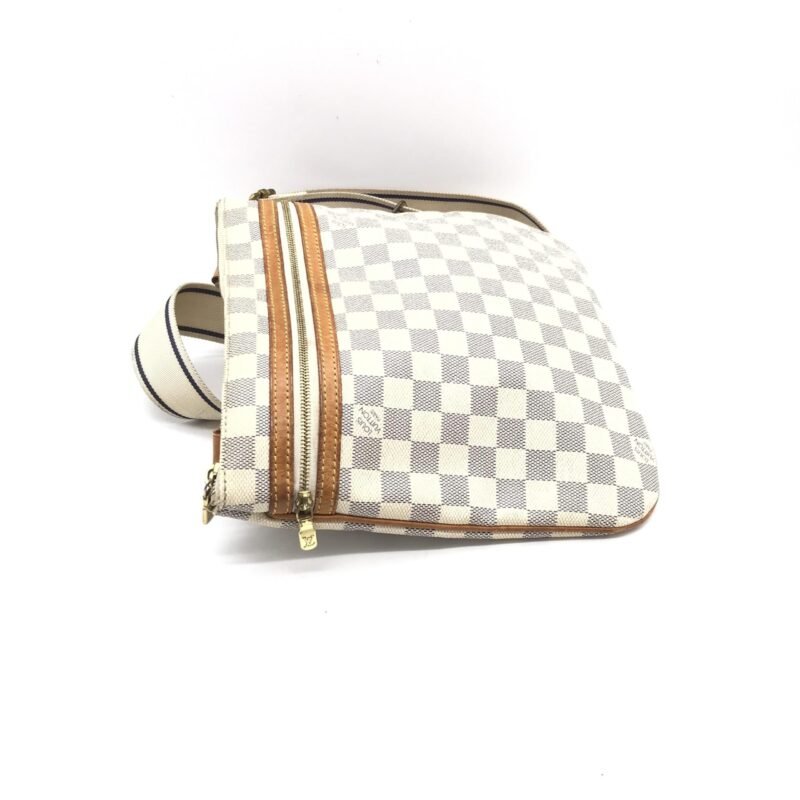 Louis Vuitton Damier Azur Pochette Bosphore Crossbody Bag - Image 4