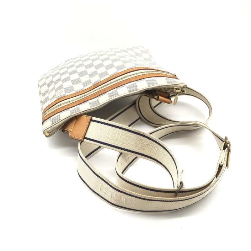 Louis Vuitton Damier Azur Pochette Bosphore Crossbody Bag - Image 7