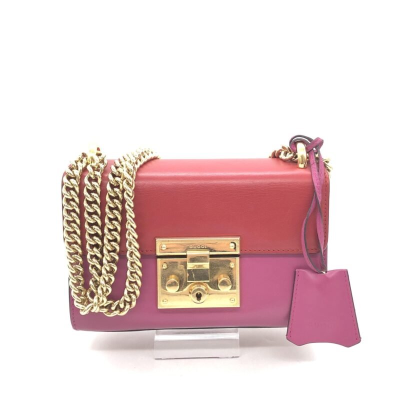 Gucci Padlock Crossbody Shoulder Bag In Pink - Image 2