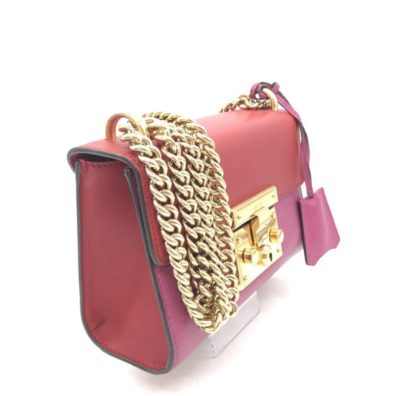 Gucci Padlock Crossbody Shoulder Bag In Pink - Image 4