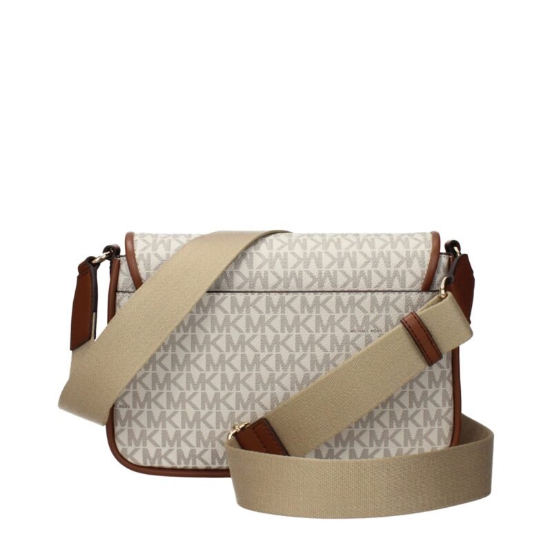 Michael Kors Beige Fabric Crossbody Bag - Image 3