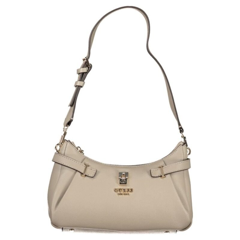 Guess Jeans Grigio Polyurethane Women's Handbag - Image 1