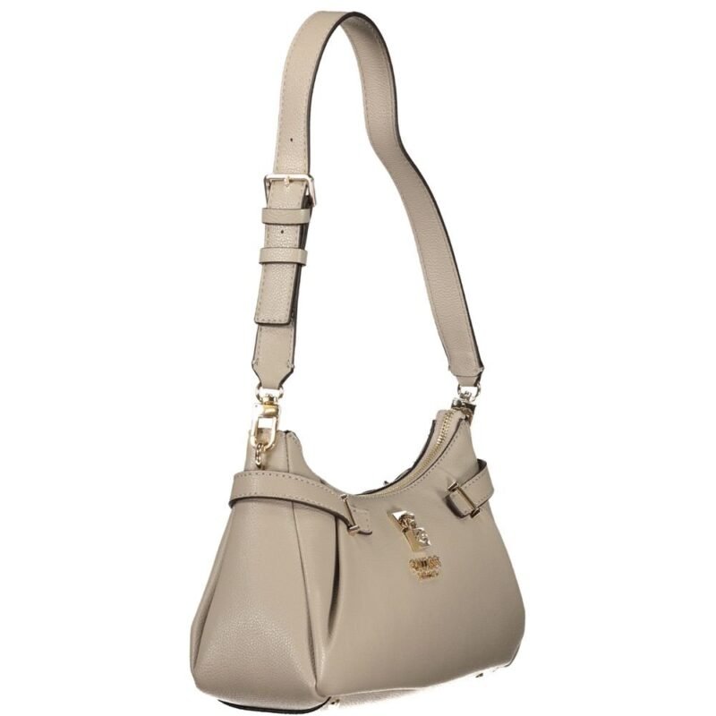 Guess Jeans Grigio Polyurethane Women's Handbag - Image 3