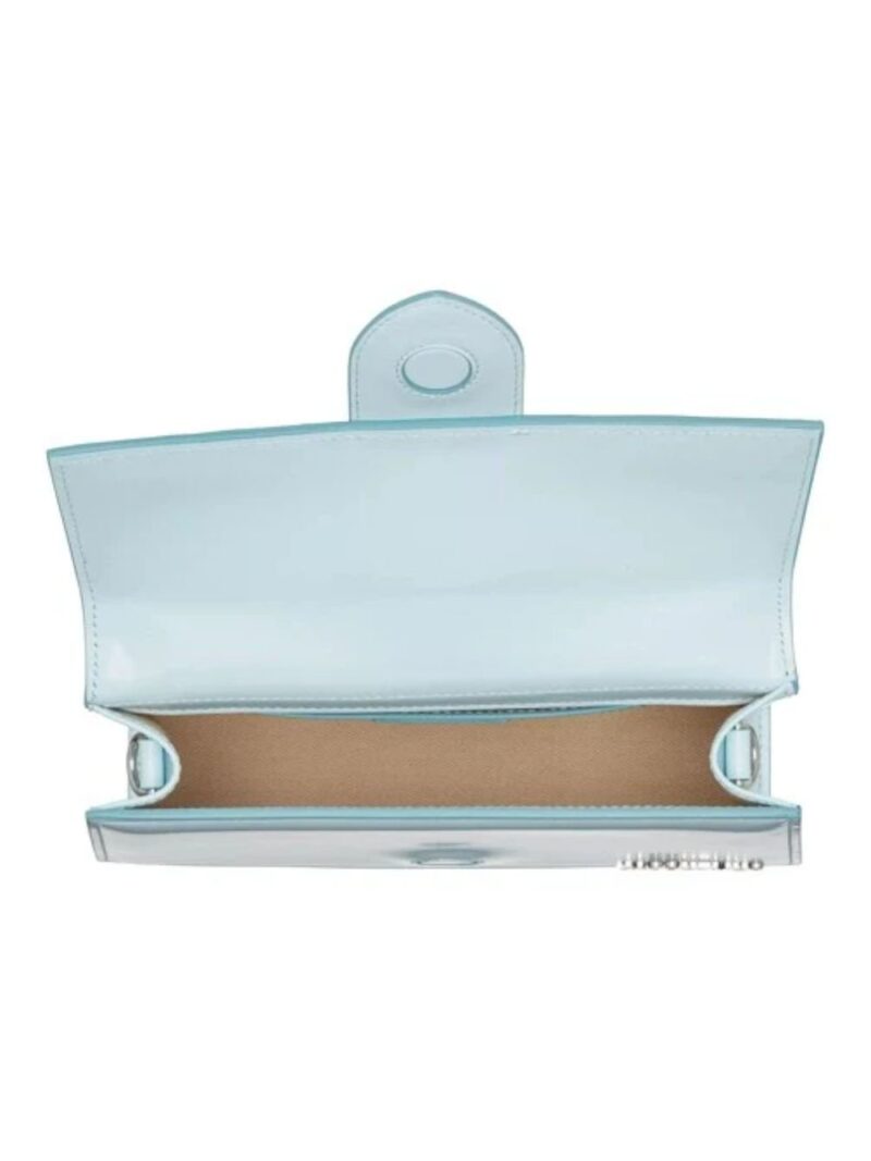 Jacquemus Pale blue Leather Le Grand Bambino Handbag - Image 4