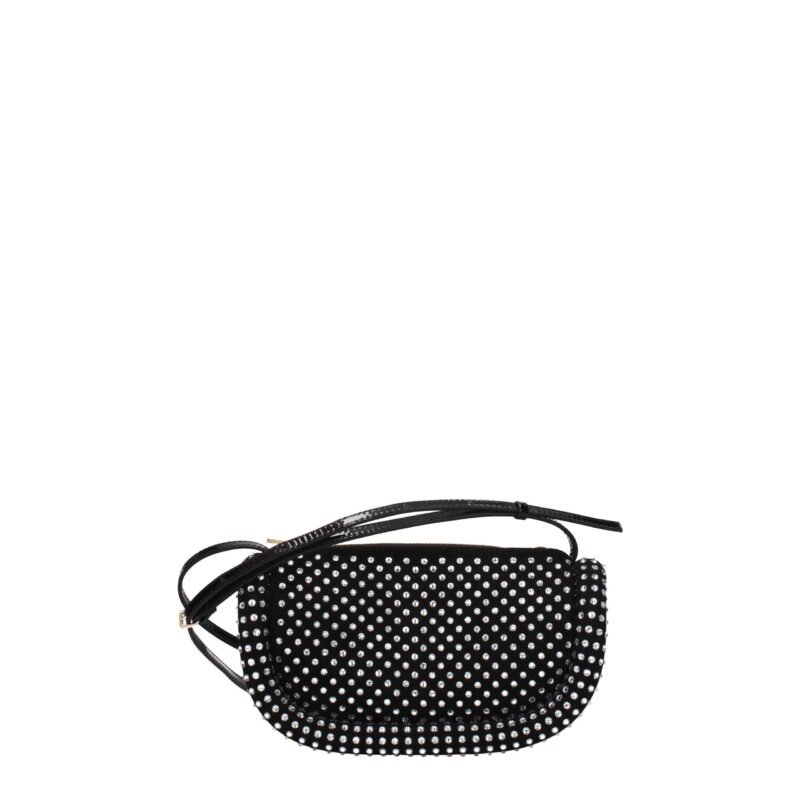 Jw Anderson Black Leather Crossbody Bag