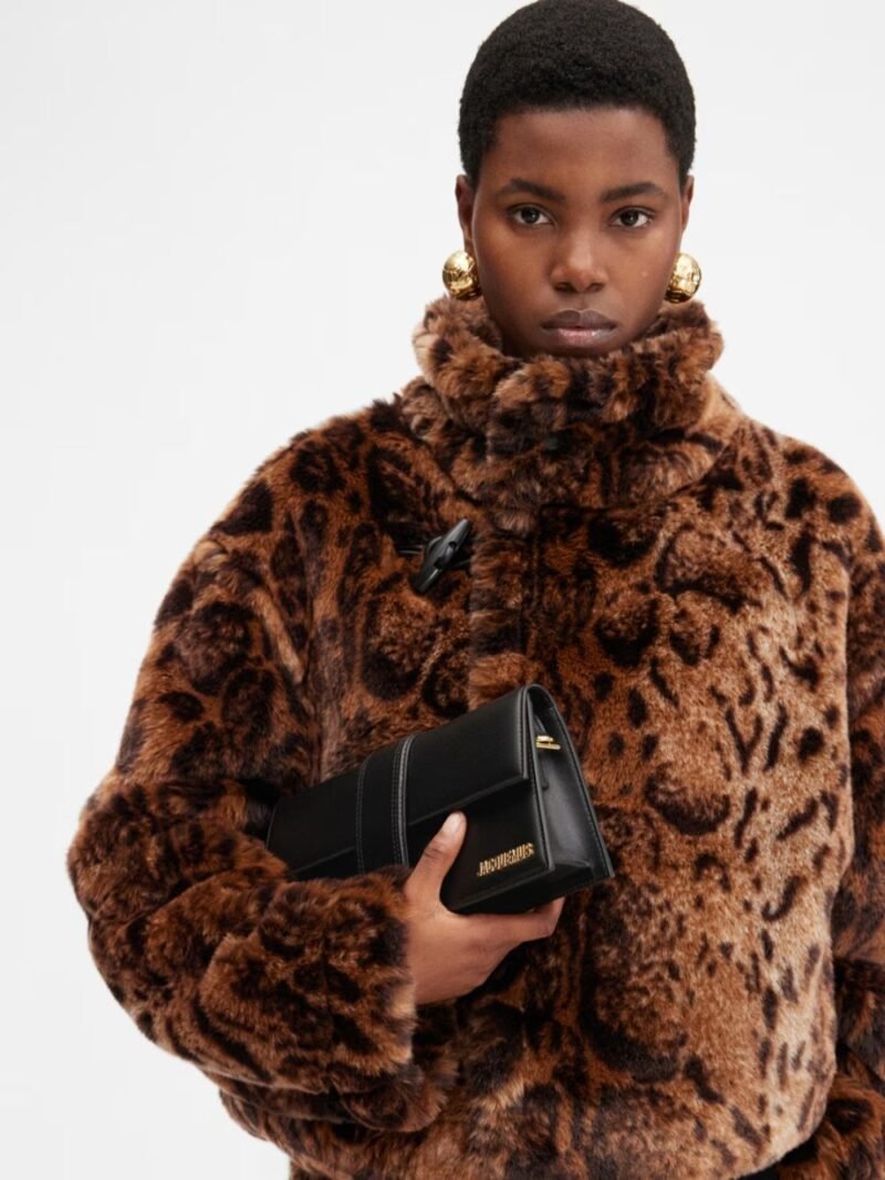 Jacquemus Black  leather Le Bambino Long bag - Image 2