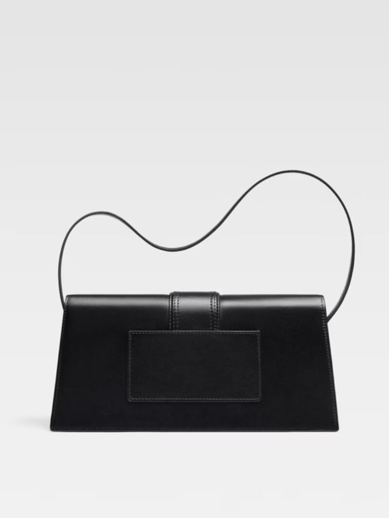 Jacquemus Black  leather Le Bambino Long bag - Image 4