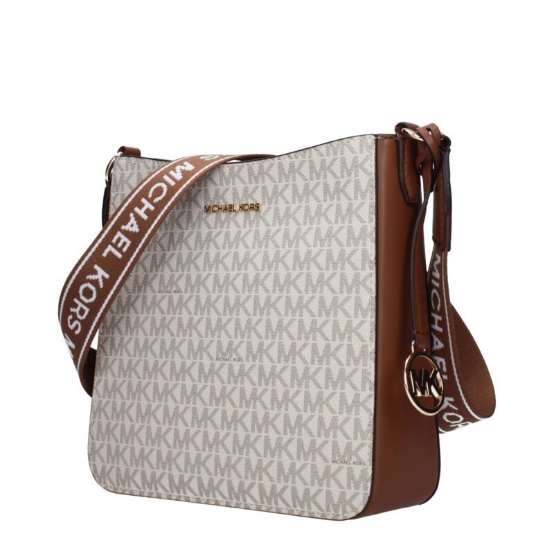 Michael Kors Beige Fabric Crossbody Bag - Image 2